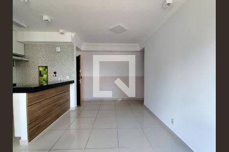 Sala/Cozinha  de apartamento à venda com 2 quartos, 64m² em Vila da Serra, Nova Lima