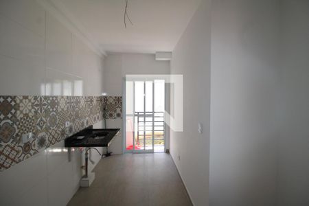 Sala / Cozinha de apartamento para alugar com 1 quarto, 27m² em Santana, São Paulo