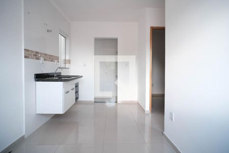 Sala - Cozinha de apartamento para alugar com 2 quartos, 42m² em Cidade Patriarca, São Paulo