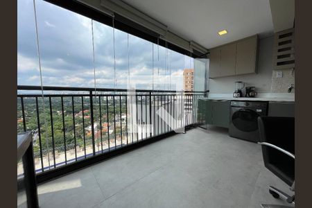 Varanda da Sala de apartamento para alugar com 2 quartos, 61m² em Butantã, São Paulo