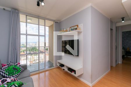 Sala de apartamento à venda com 2 quartos, 51m² em Vila Antonieta, São Paulo