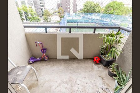 Varanda de apartamento para alugar com 2 quartos, 60m² em Jardim Analia Franco, São Paulo