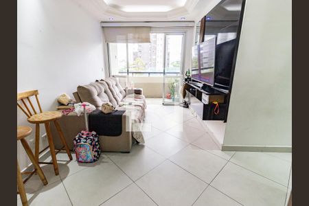 Sala de apartamento para alugar com 2 quartos, 60m² em Jardim Analia Franco, São Paulo