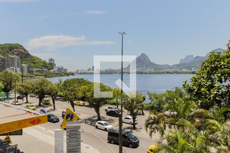 Vista da Sala de apartamento para alugar com 2 quartos, 90m² em Humaitá, Rio de Janeiro