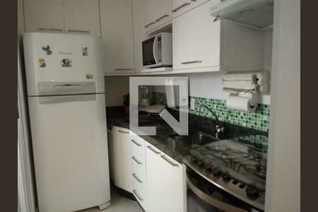 Cozinha de apartamento à venda com 2 quartos, 57m² em Vila Rosalia, Guarulhos