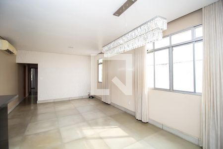 Sala de apartamento para alugar com 3 quartos, 110m² em Funcionários, Belo Horizonte