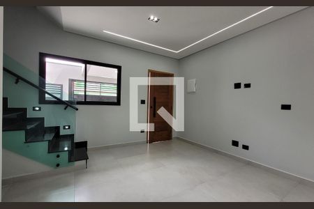 Sala de casa à venda com 2 quartos, 95m² em Parque Erasmo Assunção, Santo André