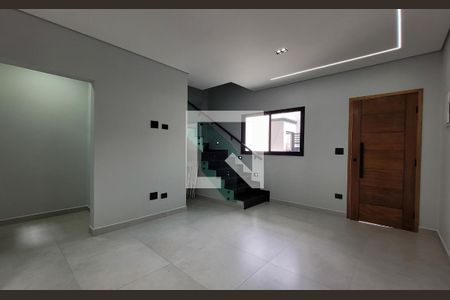 Sala de casa à venda com 2 quartos, 95m² em Parque Erasmo Assunção, Santo André