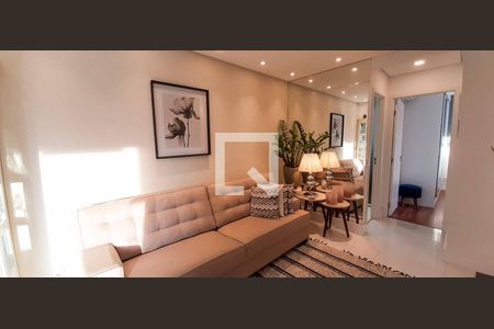 Sala de apartamento à venda com 1 quarto, 58m² em Vila Yara, Osasco