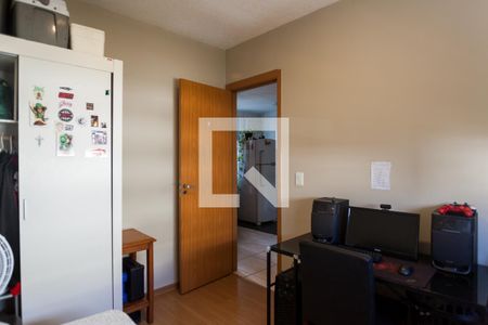 quarto 2 de apartamento para alugar com 2 quartos, 44m² em Chacaras Reunidas Santa Terezinha, Contagem