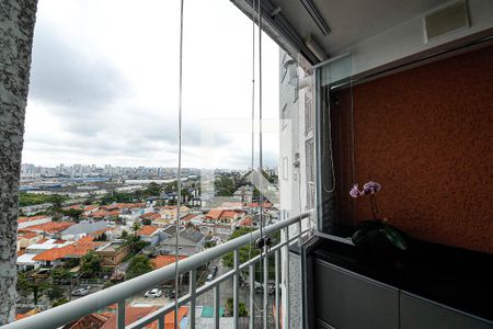 Varanda da Sala de apartamento à venda com 2 quartos, 55m² em Vila Prudente, São Paulo