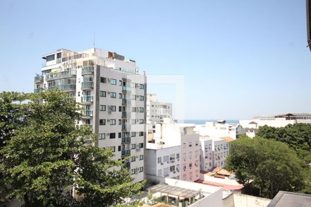 Vista da sala de apartamento para alugar com 3 quartos, 122m² em Copacabana, Rio de Janeiro