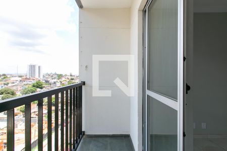 Varanda da Sala  de apartamento para alugar com 2 quartos, 50m² em Itaquera, São Paulo