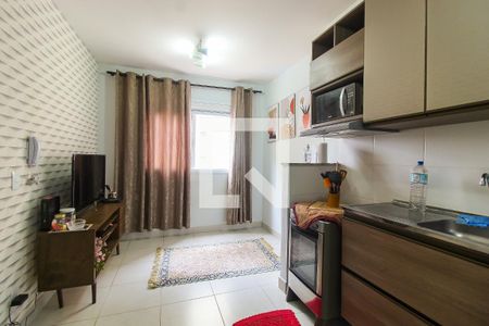 Sala/Cozinha de apartamento para alugar com 2 quartos, 33m² em Vila Carmosina, São Paulo