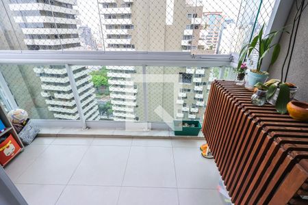 Varanda de apartamento à venda com 2 quartos, 80m² em Paraíso, São Paulo