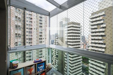 Varanda de apartamento à venda com 2 quartos, 80m² em Paraíso, São Paulo