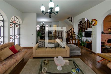 Sala de casa à venda com 5 quartos, 318m² em Belvedere, Belo Horizonte