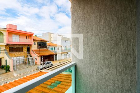 Varanda do quarto 1 de casa à venda com 3 quartos, 184m² em Vila Cecilia Maria, Santo André