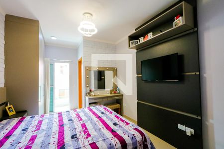 Quarto 1 - Suíte de casa à venda com 3 quartos, 184m² em Vila Cecilia Maria, Santo André