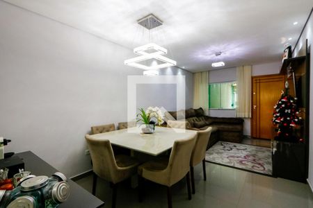 Sala de casa à venda com 3 quartos, 184m² em Vila Cecilia Maria, Santo André