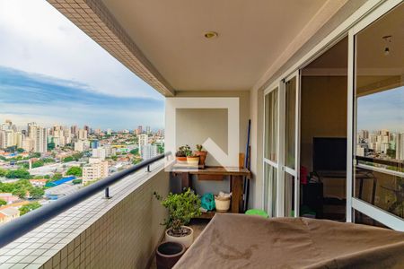 Varanda - Sala de apartamento à venda com 3 quartos, 90m² em Vila da Saúde, São Paulo