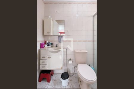 Banheiro Social de apartamento à venda com 1 quarto, 47m² em Baeta Neves, São Bernardo do Campo