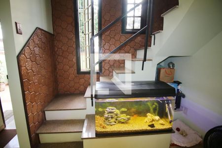 Sala de Jantar - escada 2º piso de casa à venda com 3 quartos, 120m² em Penha, Rio de Janeiro