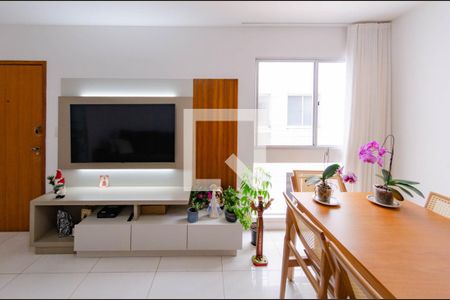 Sala de apartamento à venda com 2 quartos, 73m² em Buritis, Belo Horizonte