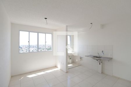 Sala e Cozinha de apartamento para alugar com 2 quartos, 40m² em Jardim dos Comerciários, Belo Horizonte