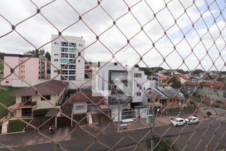 Sala/Cozinha vista de apartamento à venda com 2 quartos, 50m² em Centro, São Leopoldo