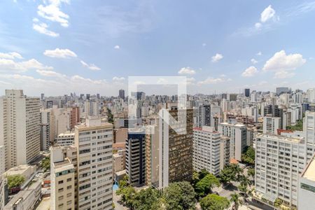 Vista do Studio de kitnet/studio para alugar com 1 quarto, 30m² em Santa Cecilia, São Paulo