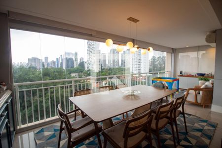 Sala de Jantar de apartamento para alugar com 3 quartos, 180m² em Vila Cordeiro, São Paulo