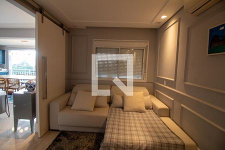 Sala de TV de apartamento para alugar com 3 quartos, 180m² em Vila Cordeiro, São Paulo