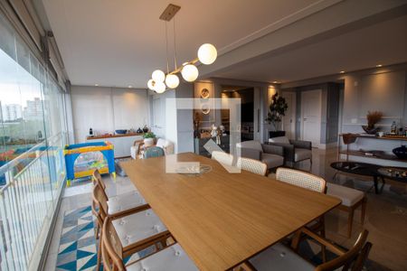 Sala de Jantar de apartamento para alugar com 3 quartos, 180m² em Vila Cordeiro, São Paulo