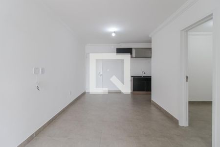 sala - sala de jantar de apartamento para alugar com 2 quartos, 51m² em Jardim Pilar, Mauá