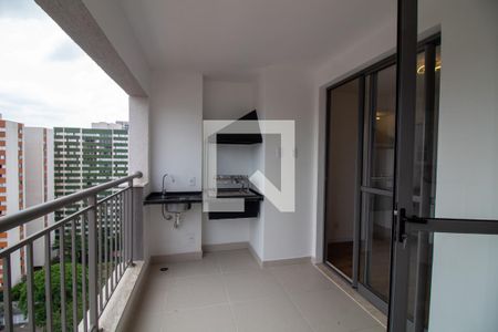 Varanda Gourmet de apartamento à venda com 2 quartos, 59m² em Chácara Santo Antônio (zona Sul), São Paulo