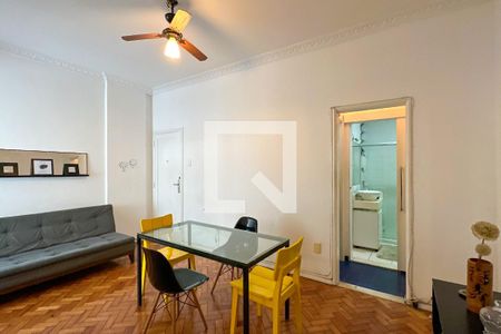 Sala de apartamento para alugar com 2 quartos, 52m² em Copacabana, Rio de Janeiro