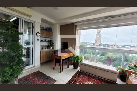 Varanda Gourmet de apartamento à venda com 4 quartos, 182m² em Loteamento Residencial Vila Bella, Campinas