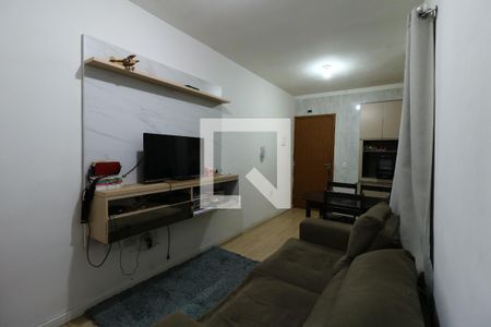 Sala de apartamento à venda com 2 quartos, 55m² em Jardim Ipanema, Santo André