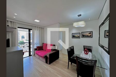 Sala de apartamento à venda com 1 quarto, 40m² em Chácara Santo Antônio (zona Sul), São Paulo