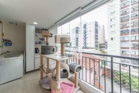 Varanda de apartamento à venda com 2 quartos, 67m² em Vila Guarani (zona Sul), São Paulo