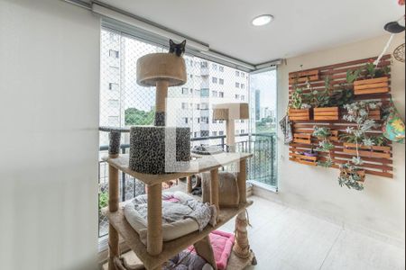 Varanda de apartamento à venda com 2 quartos, 67m² em Vila Guarani (zona Sul), São Paulo