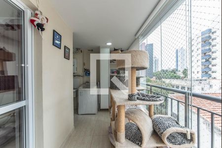 Varanda de apartamento à venda com 2 quartos, 67m² em Vila Guarani (zona Sul), São Paulo