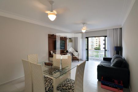 Sala de apartamento para alugar com 3 quartos, 92m² em Balneario Guarujá, Guarujá