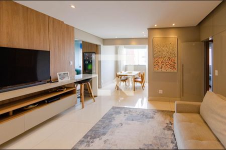 Sala de apartamento para alugar com 3 quartos, 85m² em Buritis, Belo Horizonte