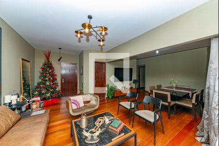 Sala de apartamento à venda com 4 quartos, 130m² em Buritis, Belo Horizonte