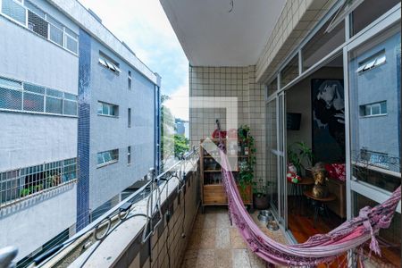 Varanda da Sala de apartamento para alugar com 4 quartos, 130m² em Buritis, Belo Horizonte