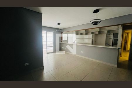 Sala de apartamento para alugar com 3 quartos, 125m² em Canto do Forte, Praia Grande