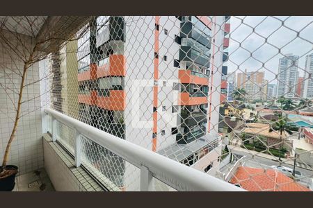 Varanda de apartamento para alugar com 3 quartos, 125m² em Canto do Forte, Praia Grande