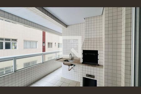 Varanda de apartamento para alugar com 3 quartos, 125m² em Canto do Forte, Praia Grande